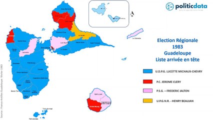 Vidéo 1ères élections régionales 1983 Guadeloupe