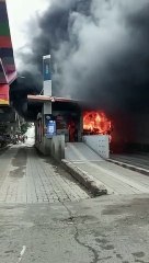 Ahmedabad: बीआरटीएस बस में लगी आग