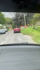 Bus en flammes Abymes