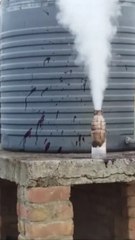 Hydrogen Peroxide and Potassium Permagnete reaction H2O2 + Kmno4