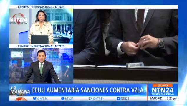 EE. UU. aumentaría sanciones contra el régimen de Venezuela si no retoma los diálogos con la oposición