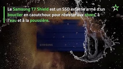 Test Samsung T7 Shield 1 To : un SSD externe qui ne craint ni les chocs ni l'eau