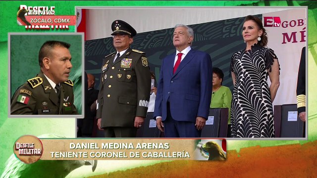 Inicia el Desfile Cívico Militar por el 212 Aniversario del Grito de Independencia