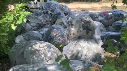 Tekstil atıklarını doğaya bırakanlara 489 bin TL ceza