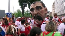 Los gigantes y cabezudos vuelven a bailar en San Fermín