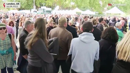 Дэвид Бекхэм в очереди к гробу королевы Елизаветы II... с 2 утра!