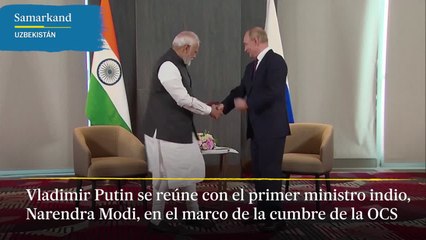 Putin: "Queremos que el conflicto de Ucrania termine, pero Kiev quiere luchar"