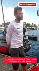 Pierre Le Roy donne ses impressions sur la Mini Transat
