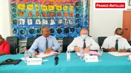 Signature convention Caf - Mairie de Petit-Bourg