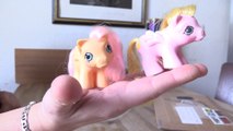 MY LITTLE PONY-UNBOXING PONY POST NEWBORN TWIN PONIES DIBBLES AND NIBBLES