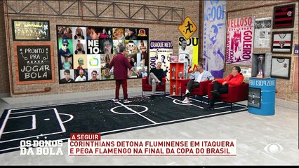 Craque Neto “parabeniza” Felipe Melo por gol e festeja vitória do Corinthians 16/09/2022 14:14:39