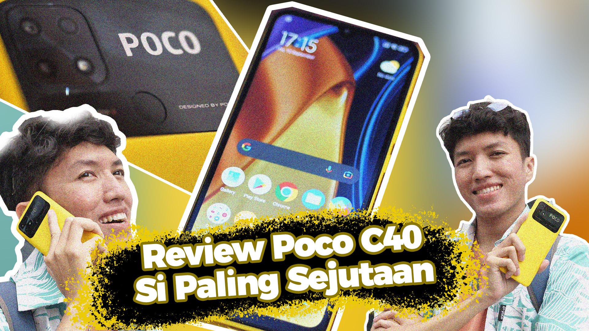 Review Poco C40, Smartphone Baterai Jumbo Si Paling Sejutaan!