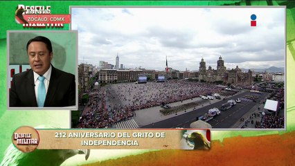 Vehículos temáticos presentes en el Desfile Militar en la CDMX | Desfile Cívico Militar 2022