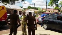 Câmera registra série de tiros realizada no Alto Alegre e atirador fugindo a pé