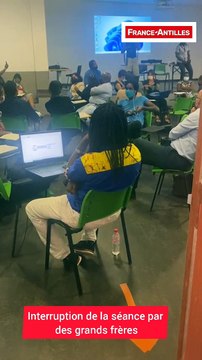 Interruption réunion de travail Plan Jeunes Guadeloupe
