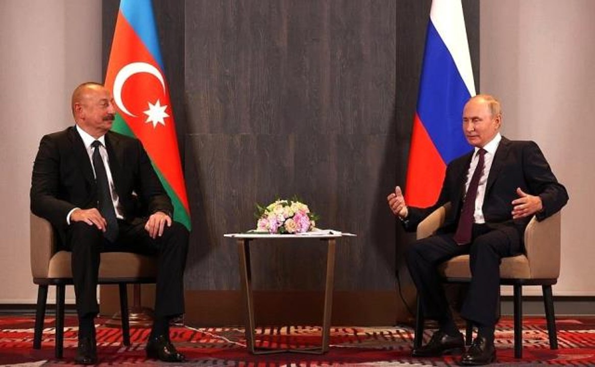 Putin: "Ermenistan-Azerbaycan sınırındaki durumun ağırlaşmasından çok endişeliyiz"Azerbaycan Cumhurbaşkanı Aliyev ile Rusya Devlet Başkanı Putin bir...
