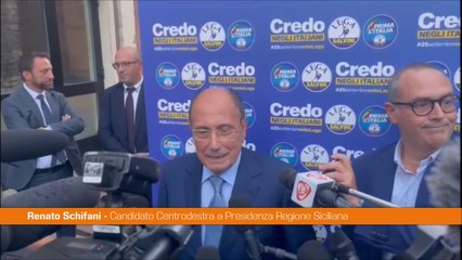 Schifani "L'aria della vittoria si tocca con mano"