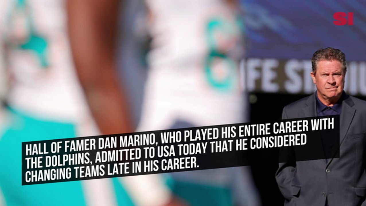 Dan Marino Considered Leaving Dolphins to Chase Super Bowl Title