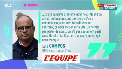 Campos «pas satisfait à 100%» du mercato - Foot - L1 - PSG