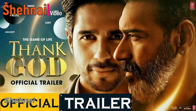 Thank God 2022 _ Trailer Ajay Devgn, Sidharth Malhotra, Rakul Preet _ #shehnaivideo