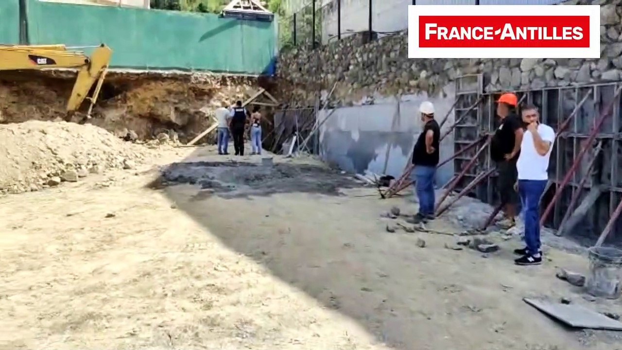 Accident chantier Saint-Martin