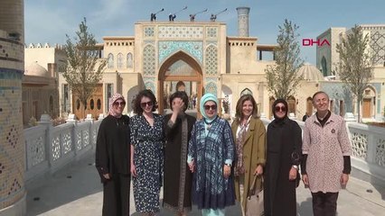 Emine Erdoğan'dan 'Ebedi Şehir'de tarihe yolculuk