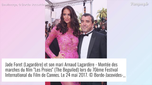 Arnaud Lagardère : Sa femme Jade éternellement reconnaissante , images intimes pour les 10 ans de leur fille