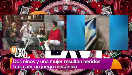 Menores resultan heridos tras cer  un juego mecánico