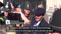 Décès d'Elizabeth II - David Beckham attend plus de douze heures dans la foule pour se recueillir près du cercueil de la reine