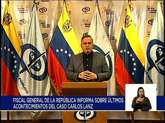 Fiscal General  muestra avances  en el caso del profesor Carlos Lanz
