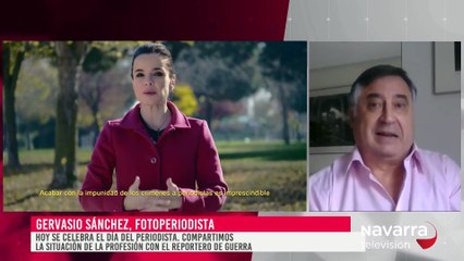 24/1/2022 Día de los periodistas: Gervasio Sánchez, reportero de guerra