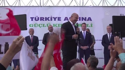 Son dakika haberleri | KIRKLARELİ - Bakan Soylu: "Sadece 8-9 vilayette 120'nin altında terörist kaldı"