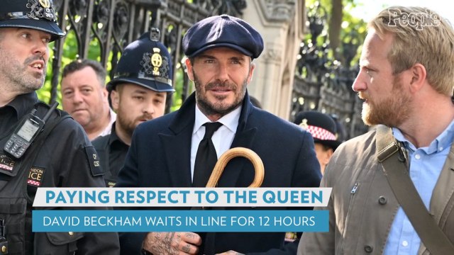 David Beckham Waited 12 Hours to Pay His Respects to Queen Elizabeth: 'We're All Going Through This'