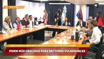 Piden más oralidad para sectores vulnerables
