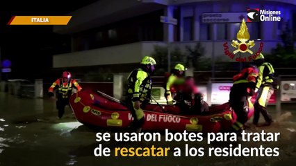 9 muertos por inundaciones repentinas la región de las Marcas