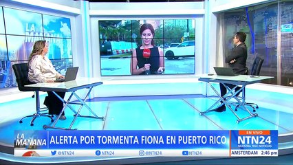 Alerta por tormenta Fiona en Puerto Rico