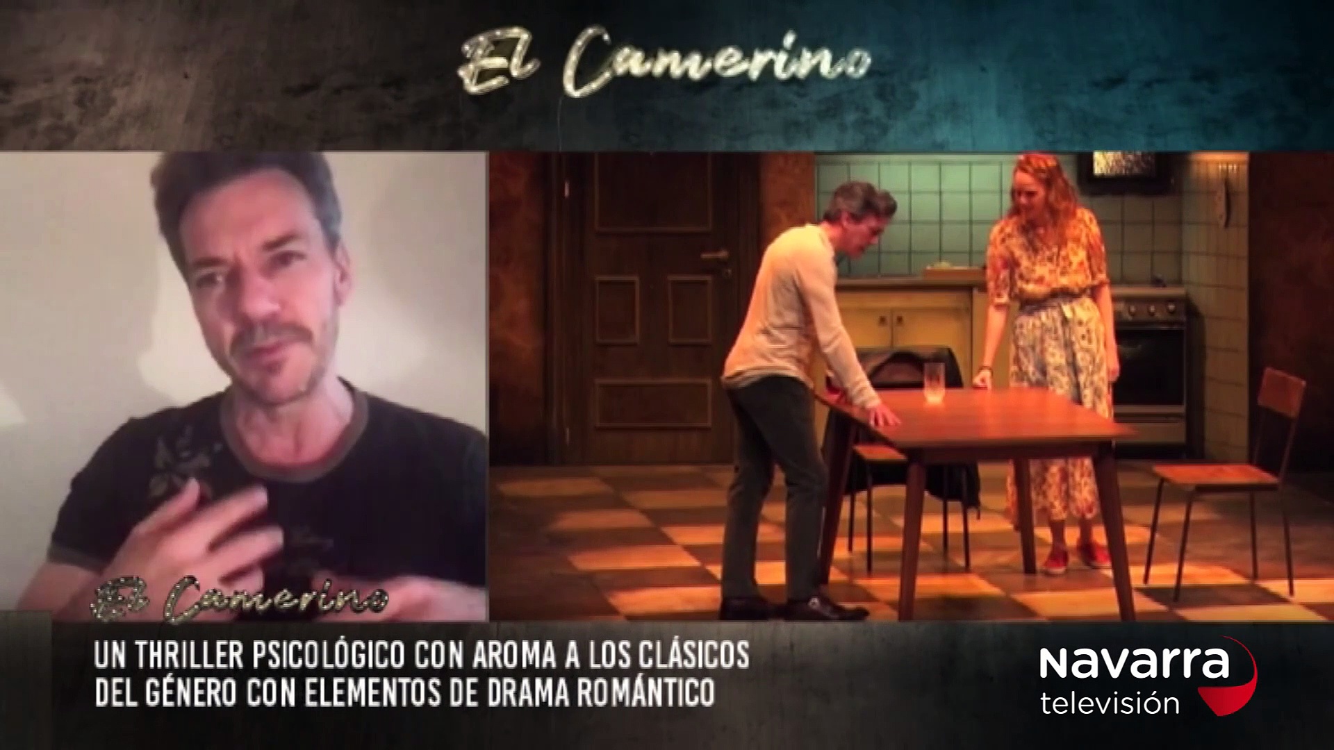 10/6/2021 “La coartada” con el actor Miguel Hermoso