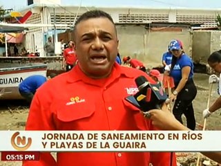 La Guaira | Gobierno Nacional realiza jornada de saneamiento de ríos y playas en todo el país