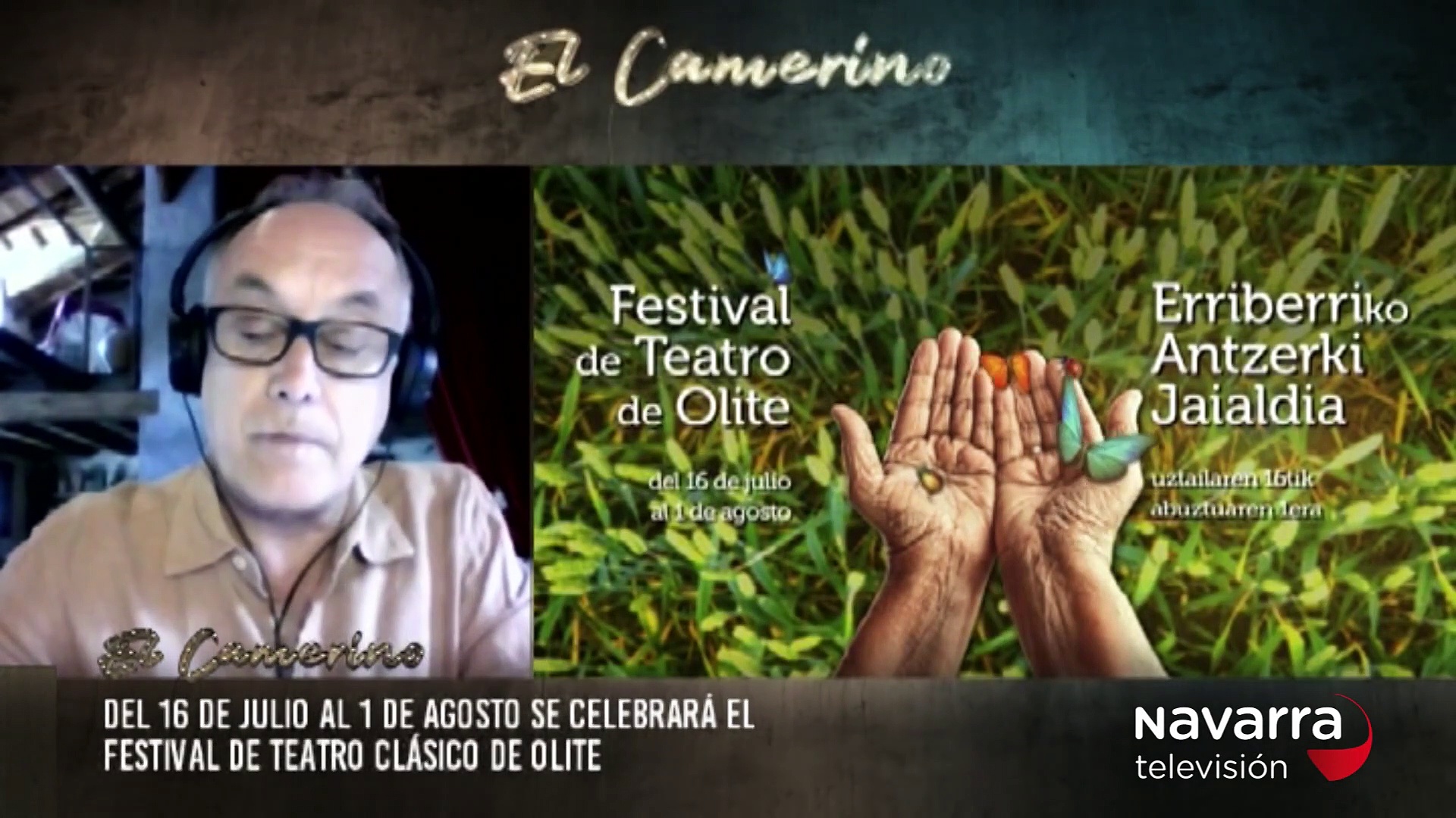 3/6/2021 Festival de Teatro de Olite: “Por los caminos de la vida”