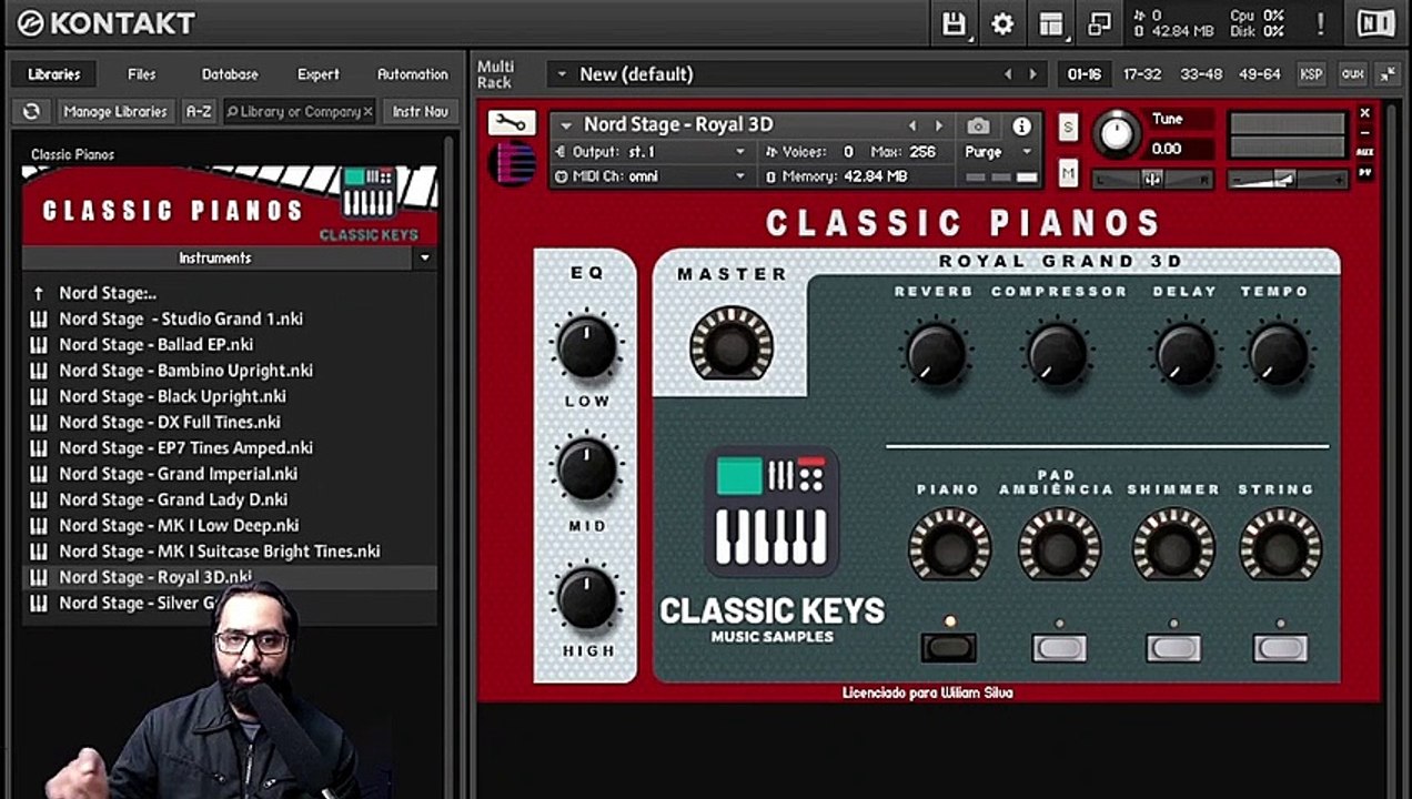 Review - Classic Pianos (Pianos Nord) para Kontakt by Classic Keys