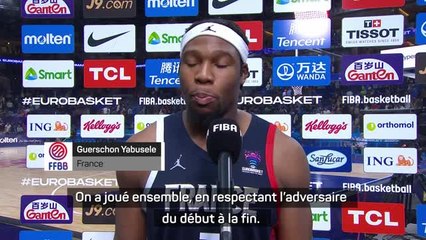 Demies - Yabusele : "La défense, c'était la clé"