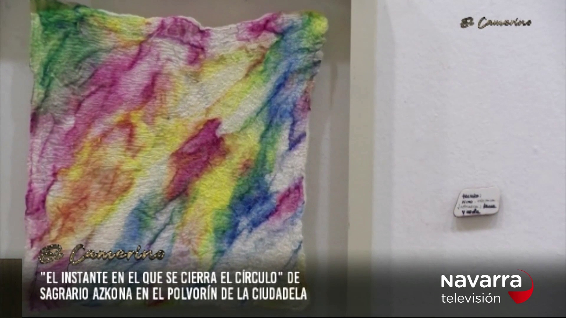 28/1/2021 Exposición “El instante en el que se cierra el círculo” de Sagrario Azcona