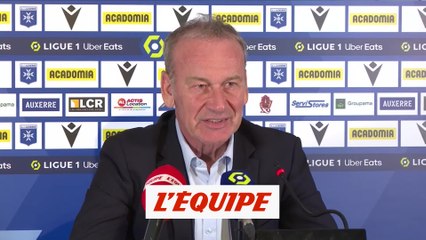 Furlan : «Difficile pour nous de passer le cap» - Foot - L1 - Auxerre