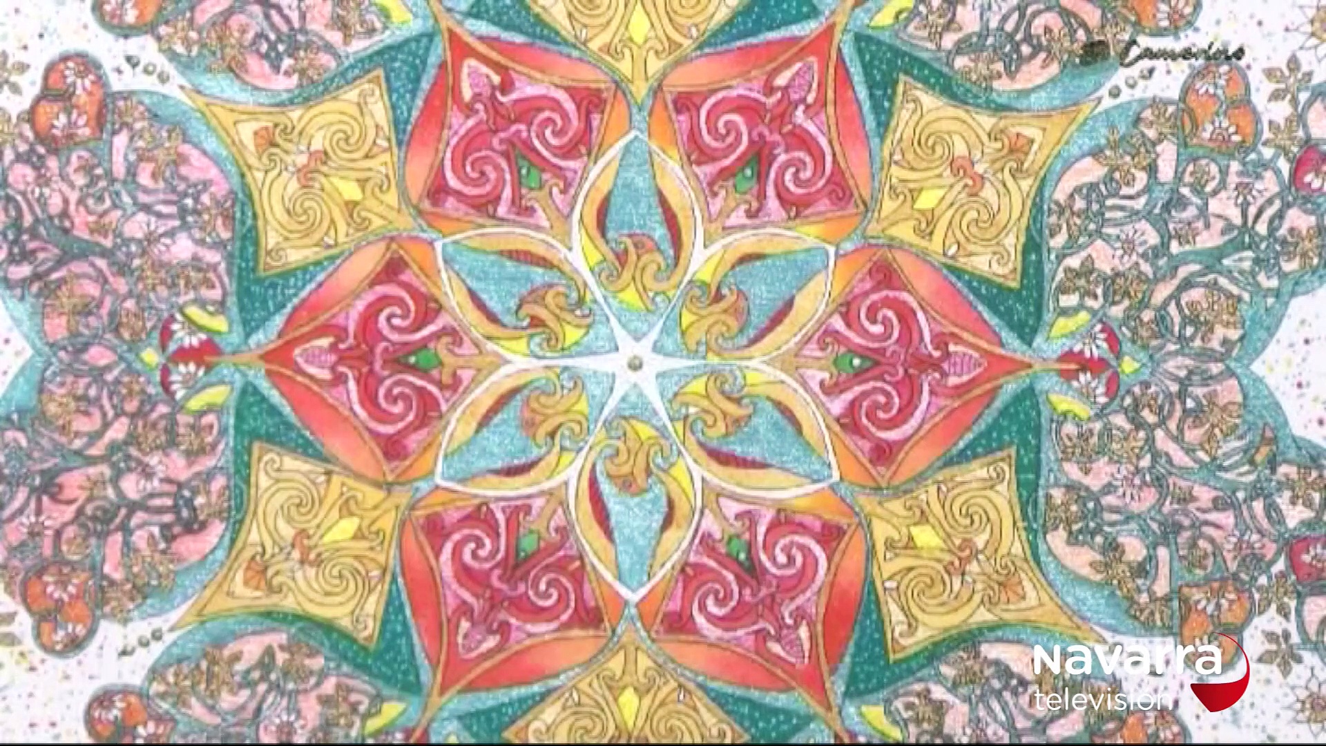 Mandalas en la fábrica de gomas de Pamplona