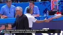 La frialdad de Scariolo tras la bocina final del España-Alemania en el Eurobasket.