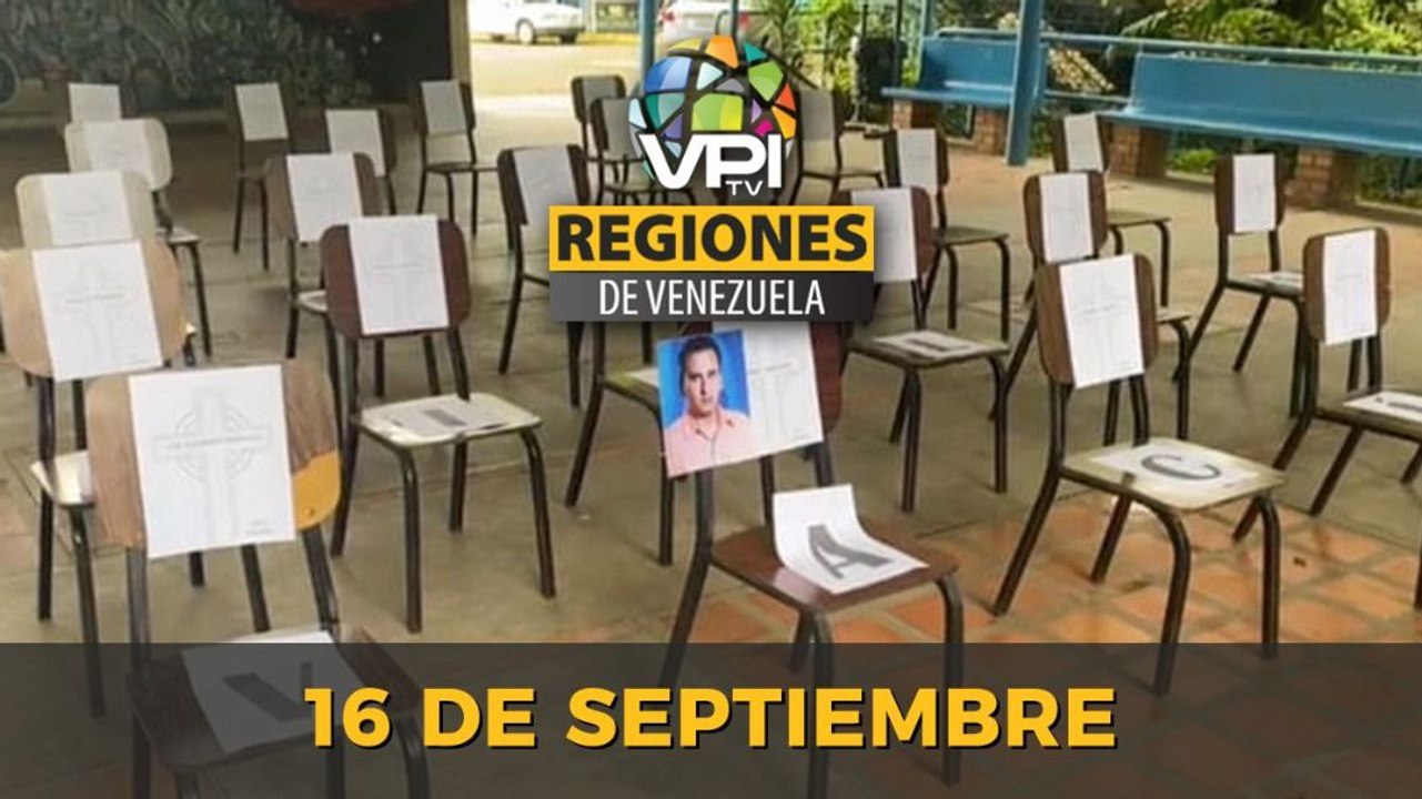 Noticias Regiones de Venezuela hoy -  Viernes 16 de Septiembre de 2022 | VPItv