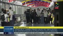 Tripulantes de avión secuestrado en Argentina llegan a suelo venezolano