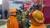 Fijian workers in Victoria's Swan Hill are undergoing fire-fighting with their sights set on joining Country Fire Authority ranks