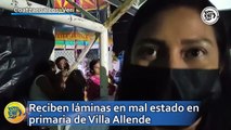 Reciben láminas en mal estado en primaria de Villa Allende