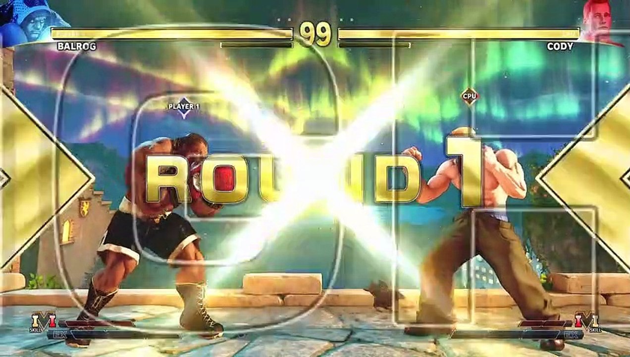 Balrog vs Cody (Hardest AI) - Street Fighter V